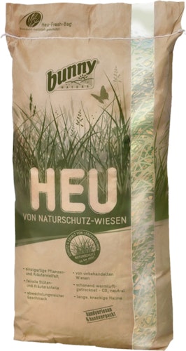 Bunny Heu von Naturschutzwiesen 1,7kg Kleintierfutter