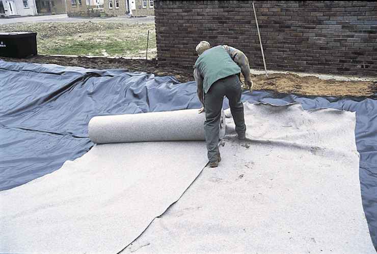 Oase Teich-Schutzvlies 200 g/qm 2 x 5 Meter