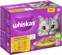 Vorschaubild Whiskas 7+ Geflügel Auswahl in Gelee Multipack 12 x 85 Gramm Katzennassfutter