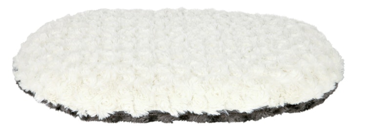 TRIXIE Kuschelkissen Kaline 77 x 50 Centimeter creme/grau Katzenliegeplatz