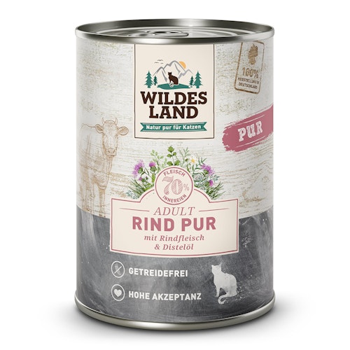 WILDES LAND Katze CLASSIC 375 / 400g
