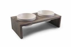 Wolters Gohan Doppelnapf - Grau