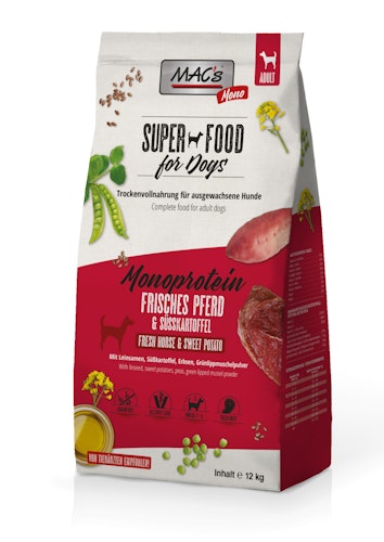MAC's Dog MONO frisches Pferd Hundetrockenfutter