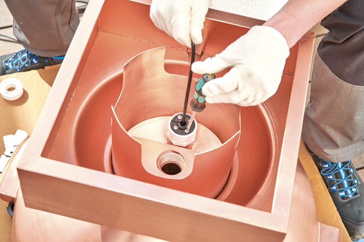 Oase Kupferschale Rund 90