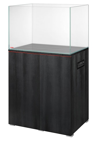 EHEIM clearscape nero Aquarium mit Unterschrank