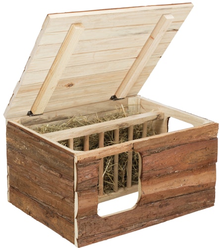 TRIXIE Natural Living Haus Hilke mit Raufe