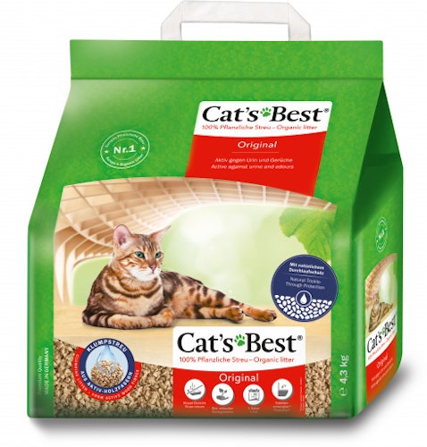 Ret Cats Best Original 4,3kg (10 Liter) Katzenstreu
