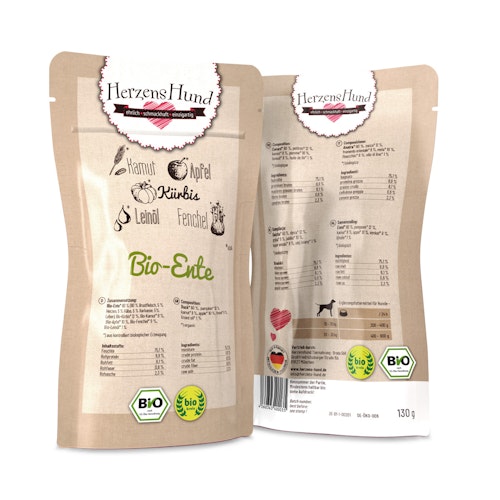 Herzenshund 130 Gramm Hundenassfutter