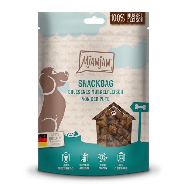 MJAMJAM Snackbag 100 Gramm HundesnacksVorschaubild