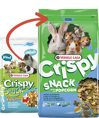 Versele CRISPY Snack with Popcorn