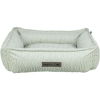 Marley Wave Bett, eckig, 100 × 70 cm, salbei