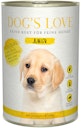 Vorschaubild Dog's Love Junior 400g Dose Hundenassfutter