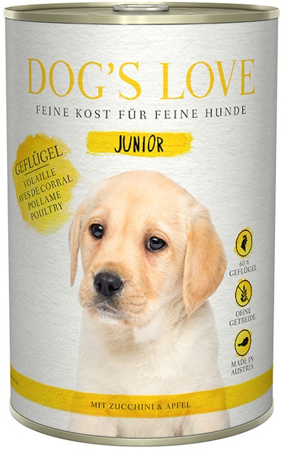 Dog's Love Junior 400g Dose HundenassfutterVorschaubild