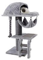 NOBBY Kratzbaum "RAMI XL" grau; 45 x 45 x 115 cm