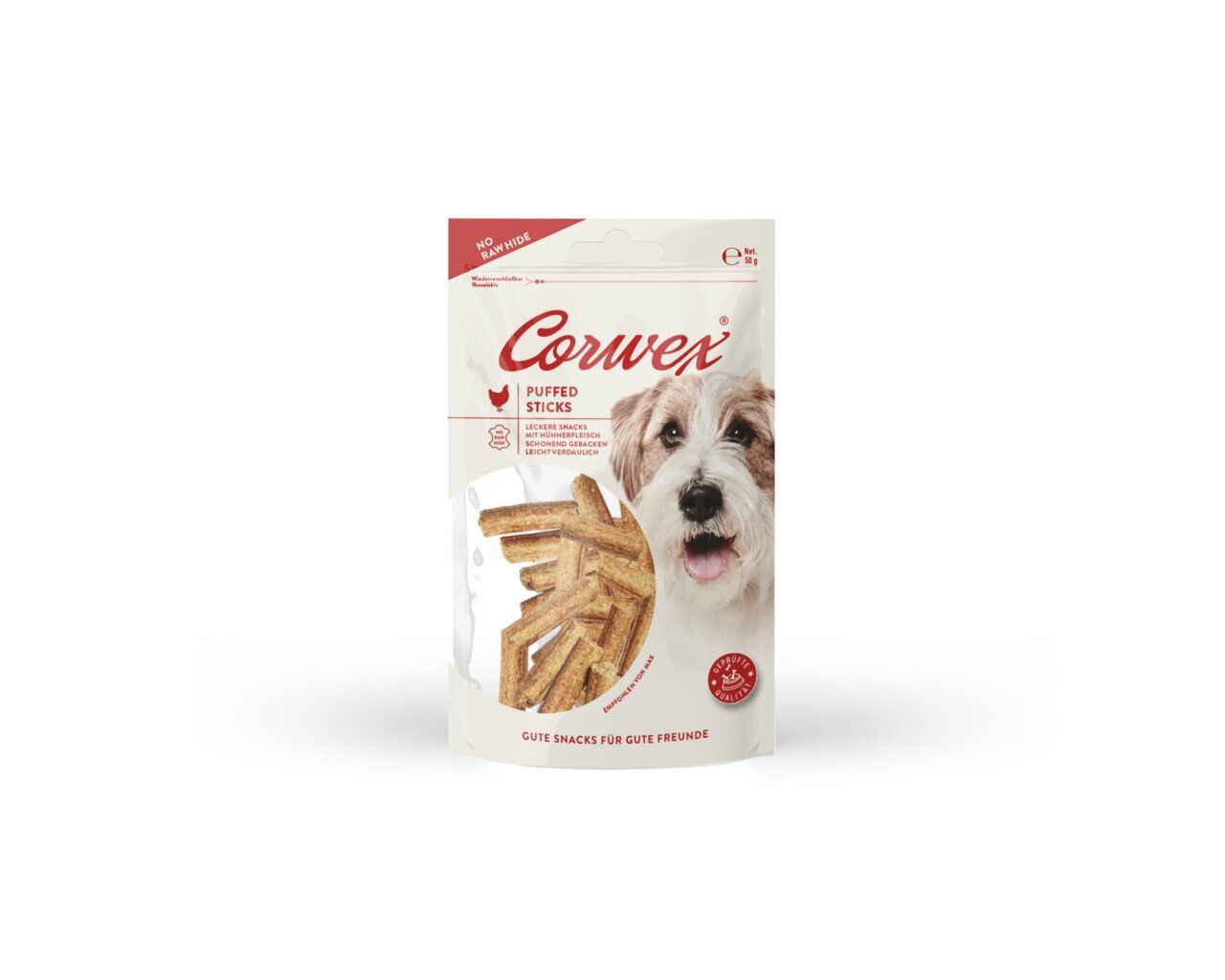 Corwex Puffed Stick Huhn 50g Hundesnack