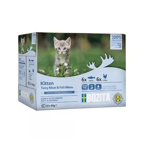 Bozita 85g MP HiS Fisch&Flei. Kitte