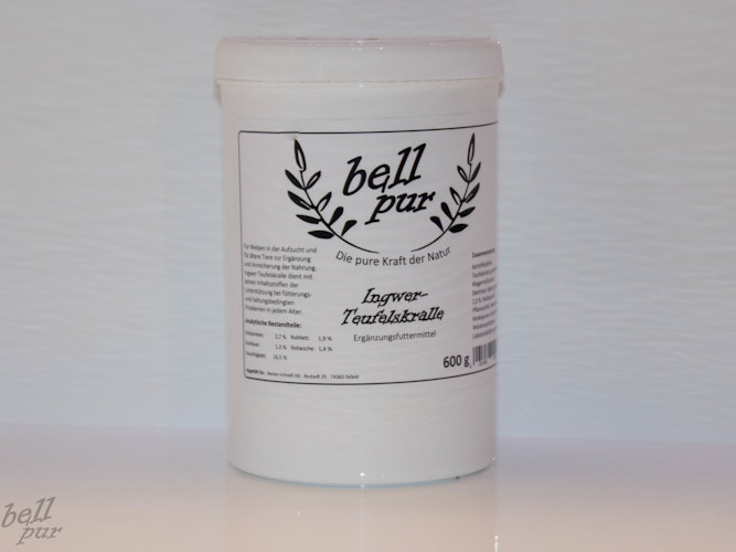 Bell Pur Ingwer Teufelskralle Nahrungsergänzung für Hunde