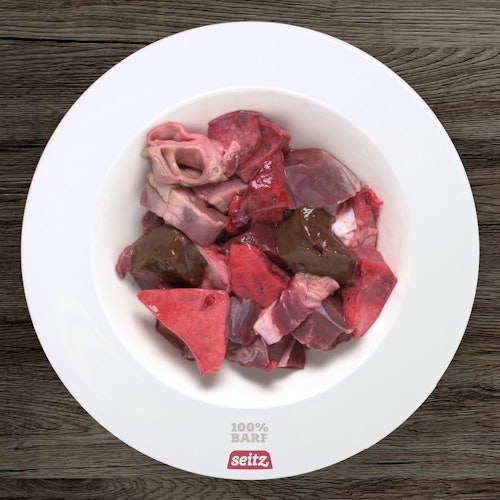 Seitz Innereien-Mix Spezialfutter / Frostfutter für Hunde