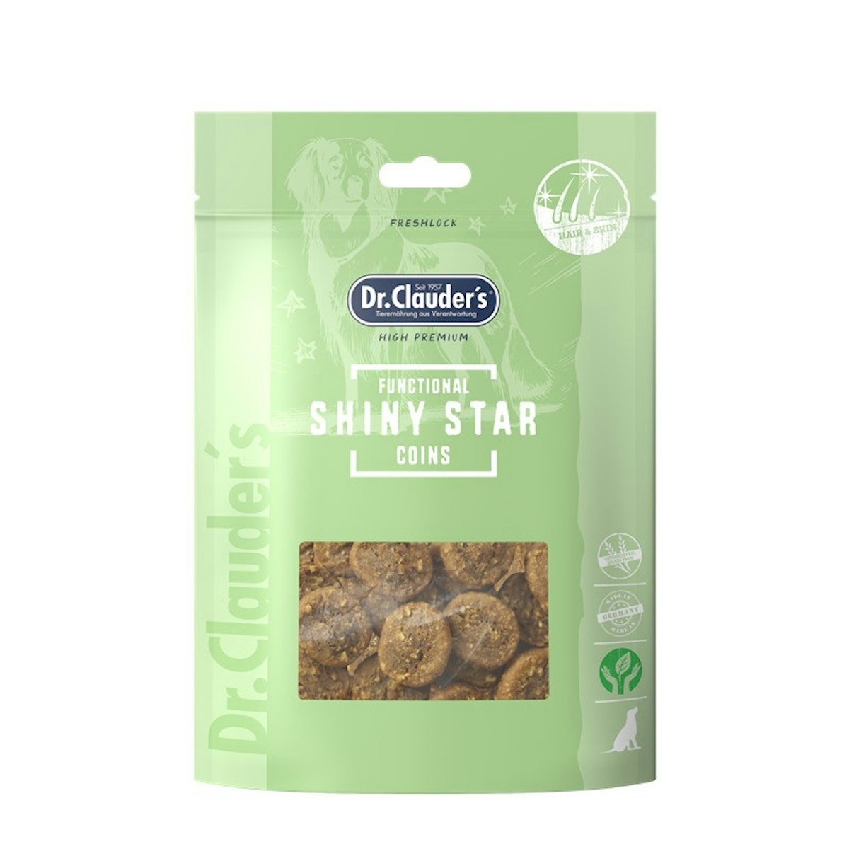 Dr. Clauder's 10 x 80g Coin Hundesnack Shinystar