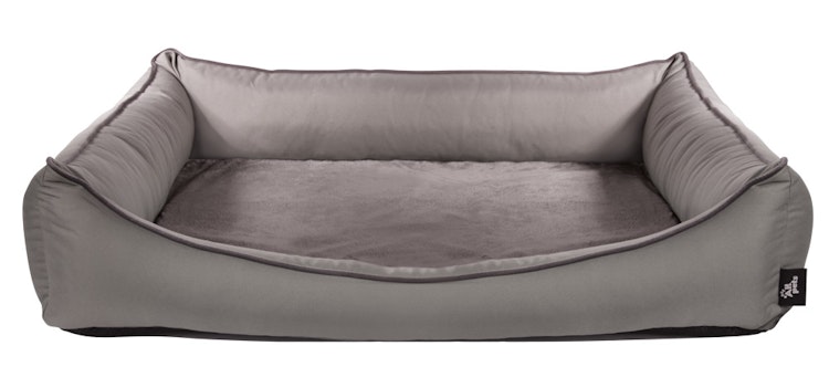 Allpets Bett Clara orthopädisch grau Hundeschlafplatz