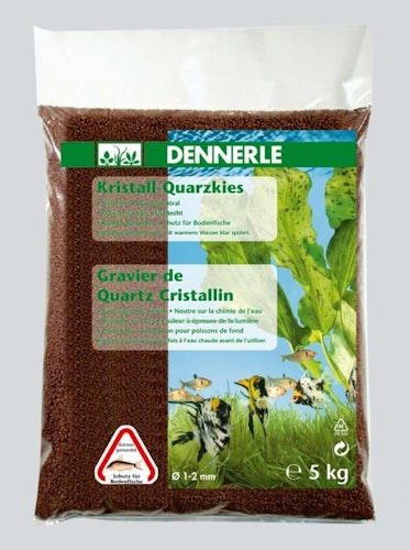 DENNERLE Kristall-Quarzkies rehbraun 1-2 mm (5 kg)