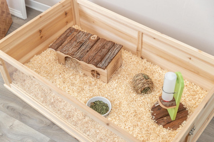 TRIXIE Indoor Gehege, Meerschweinchen, Holz/Kunsstoff