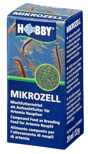 HOBBY Mikrozell 20 Milliliter Fischfutter