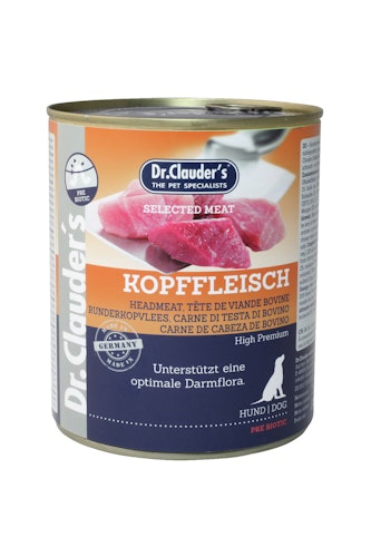 Dr. Clauder's Selected Meat Pre Biotics 800g Dosen Hundenassfutter