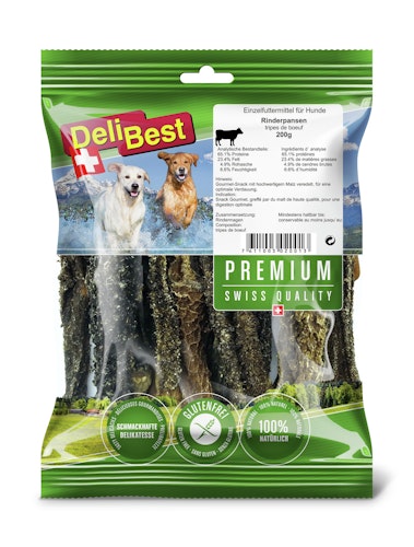 DeliBest Pansenstengel Hundekauartikel