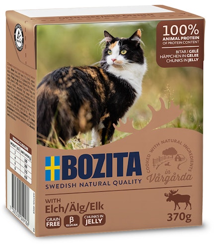 Bozita Häppchen in Gelee 370 Gramm Katzennassfutter