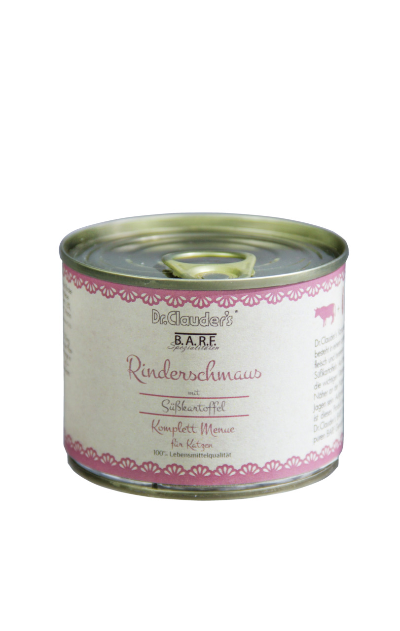 Dr. Clauder's BARF Komplett Menü 200g Dosen Katzennassfutter