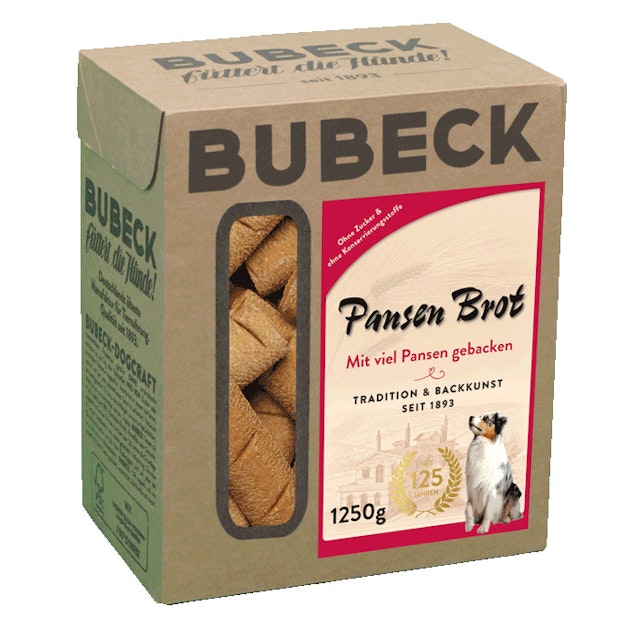 Bubeck Pansenbrot HundesnackVorschaubild