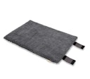 Vorschaubild WOLTERS Vagabund Reisedecke meets Cleankeeper 100 x 70 cm cool grey
