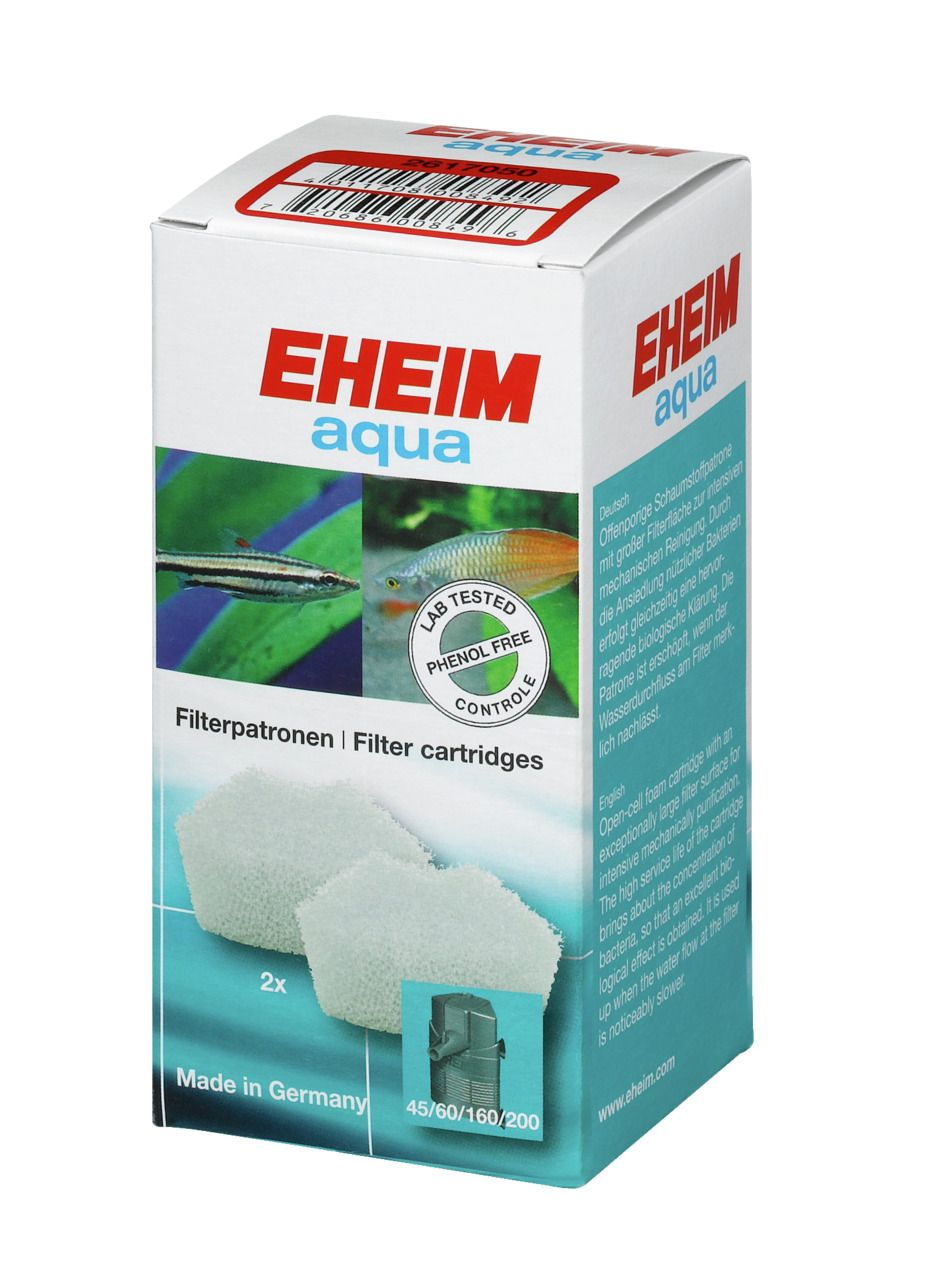 EHEIM Filterpatrone für Eckfilter (2 Stück) Filtermaterial
