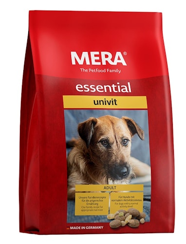 Mera Dog ESSENTIAL Univit Mix Menü Hundetrockenfutter