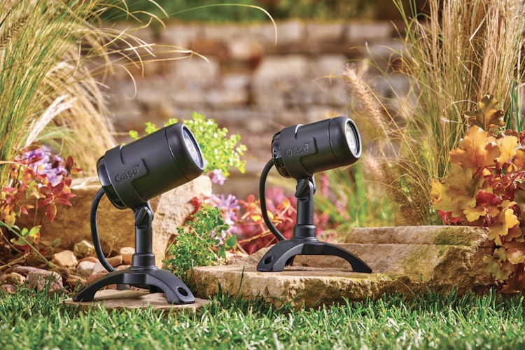 Oase Teich-Gartenbeleuchtung LunAqua Connect L Solo weiß