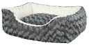 Vorschaubild TRIXIE Kuschelbett Kaline 50 x 40 Centimeter grau/creme Katzenliegeplatz