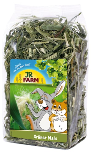 JR FARM Grüner Mais 80g Raufutter für Kleintiere