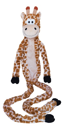 NOBBY Plüsch Giraffe lang, mit Seil innen 113 cm