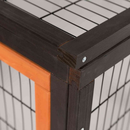 Trixie Natura Freilaufg.,150×53×150cm,schw./br.