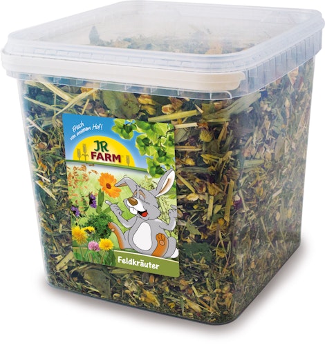 JR FARM Nager Feldkräuter Raufutter für Kleintiere