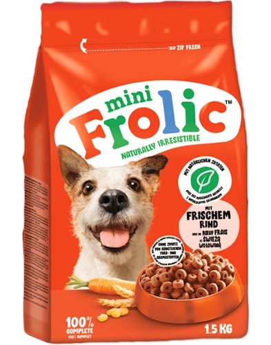 Frolic 1,5kg Mini Beutel Rind