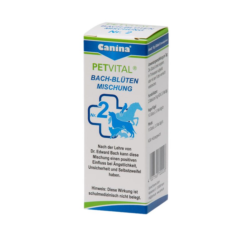 Canina Petvital Bachblüten Nr. 2 - Angst 10g