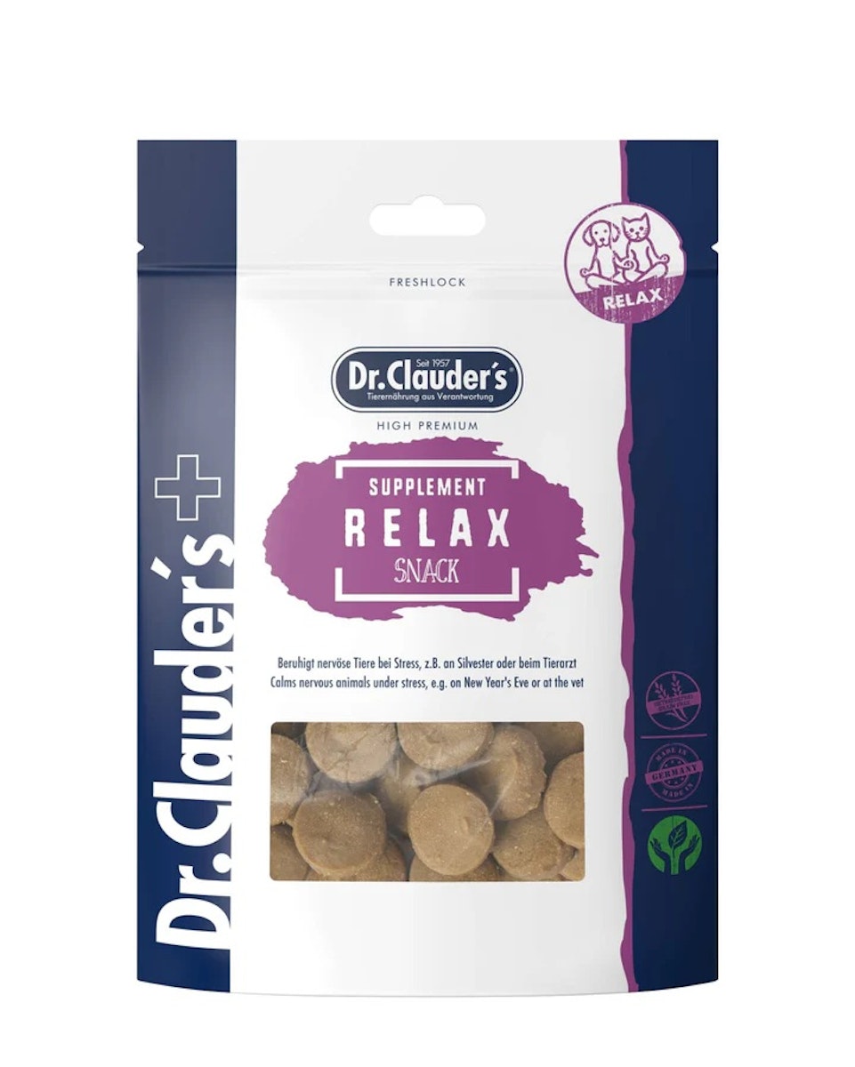 Dr. Clauder's 150g Supplement Snack 8 x 150 Gramm Relax