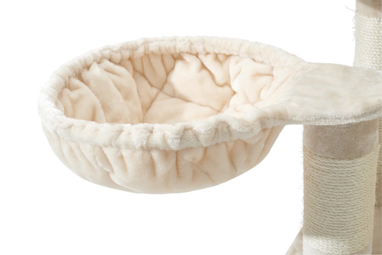 NOBBY Kratzbaum "FREDO" cream; 85 x 50 x 158 cm