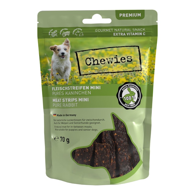 Chewies Mini Fleischstreifen 70 Gramm HundesnackVorschaubild