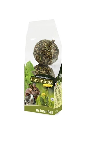 JR FARM Grainless Kräuter-Ball 75g (3 Stück) Kleintiersnack