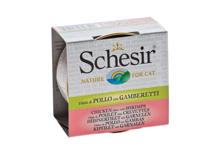 Schesir in Kochbrühe 70g Dose Katzennassfutter