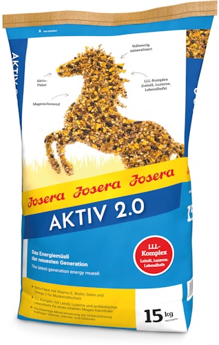Josera Aktiv 2.0 15 Kilogramm Pferdehauptfutter