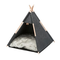 TRIXIE Höhle Tipi, Filz, 70 × 70 × 70 cm, anthrazit